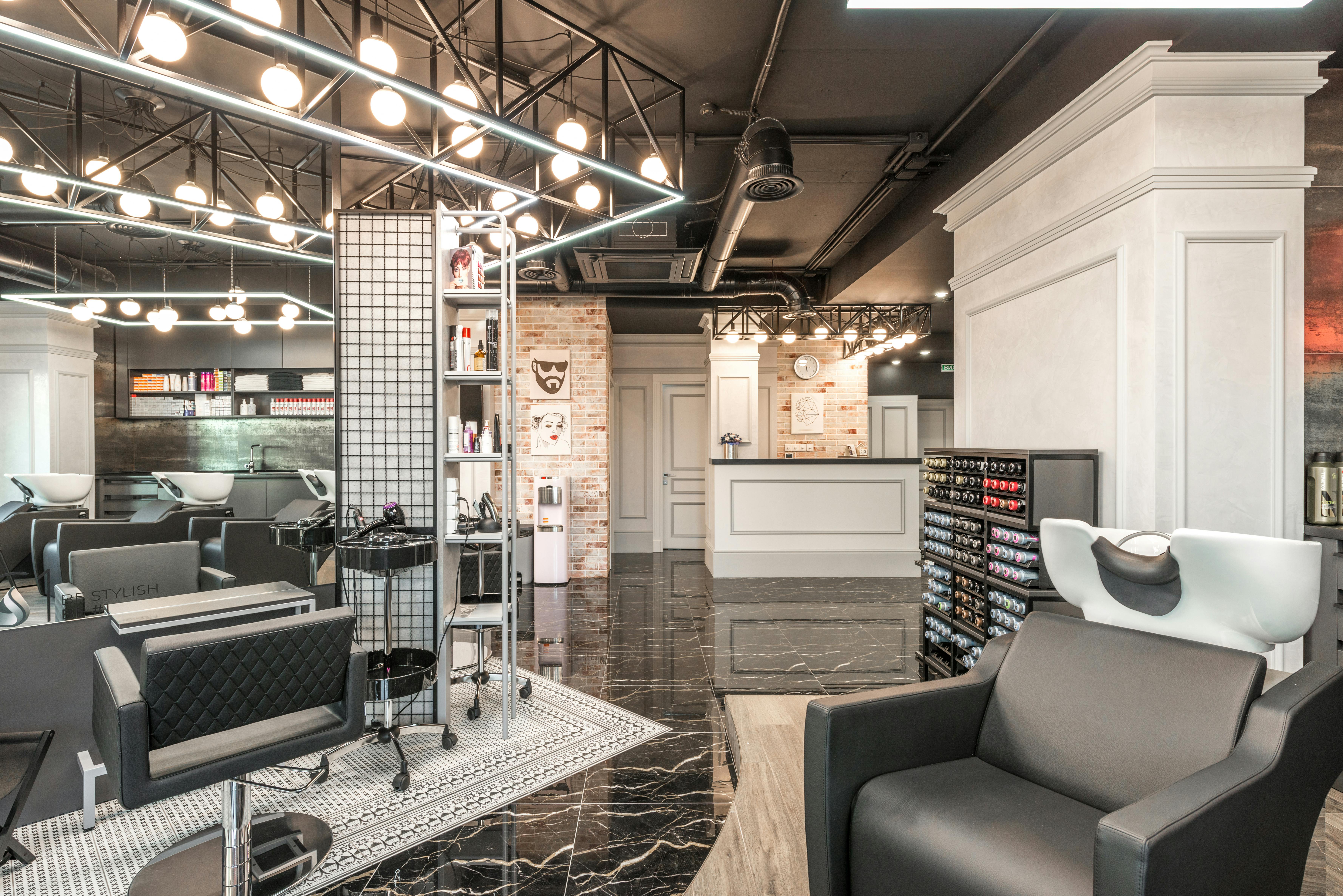 Premium interior of Naseem Beauty Studio